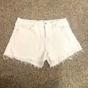 Hudson White jean shorts Size 28